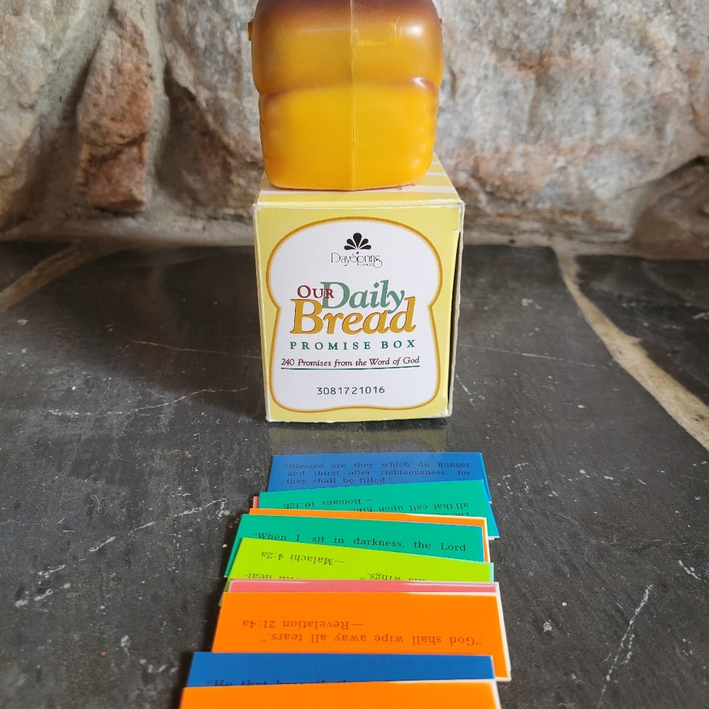 NEW DAYSPRING OUR DAILY BREAD PROMISE BOX